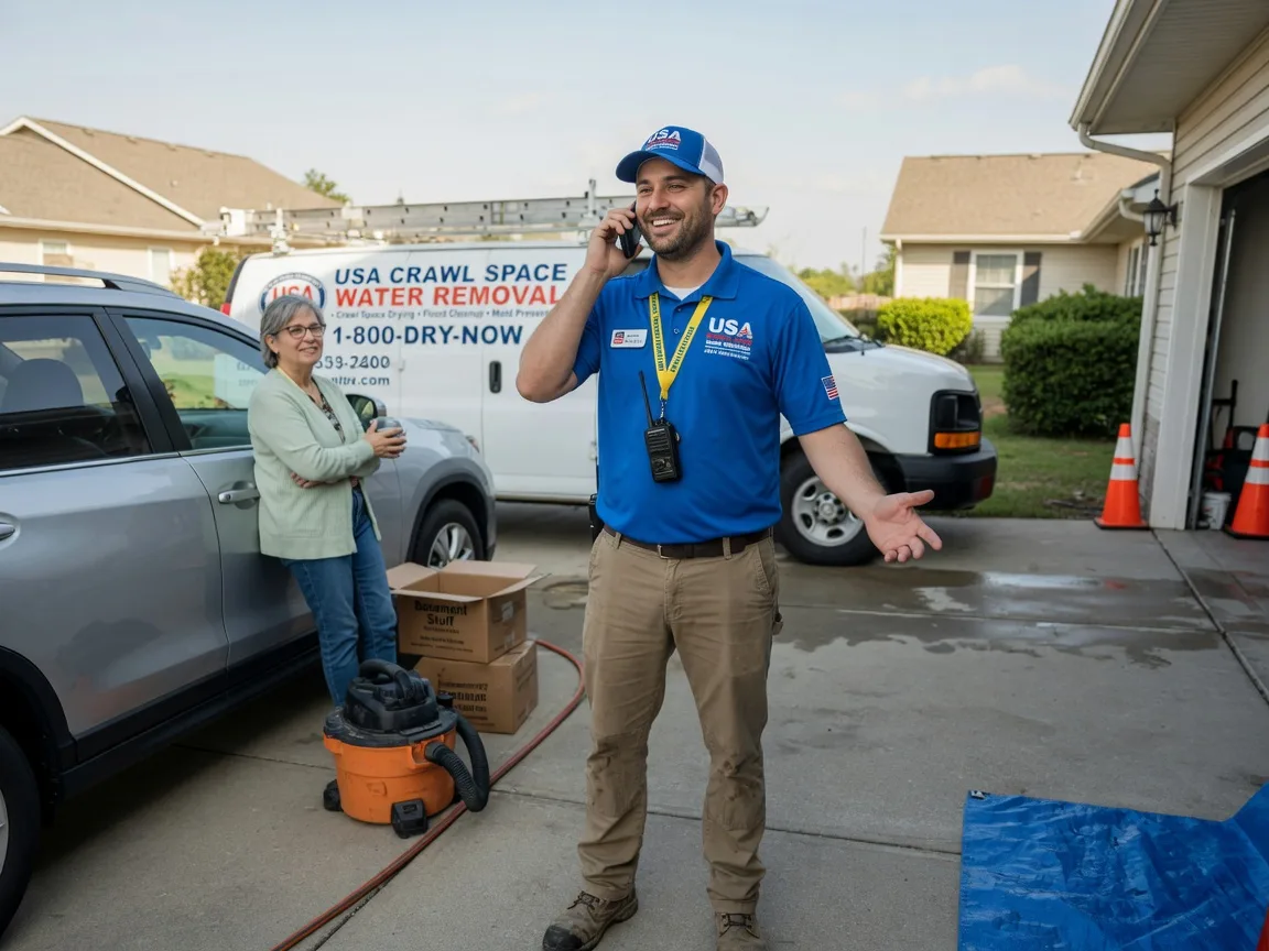 Crawl Space Water Removal Brush Creek, TN FAQs